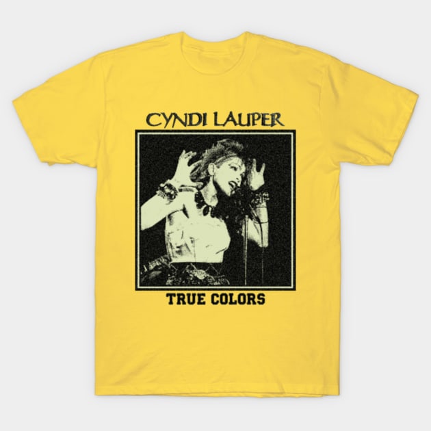 ヴィンテージCyndi Lauper & Cher Tシャツ VINTAGE CYNDI LAUPER T SHIRT（ヴィンテージ シンディローパー